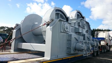 Bopp delivers  a 65 tons winch